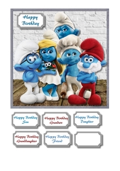 Smurfs birthday