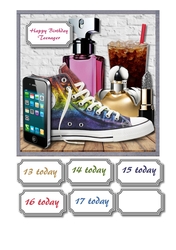 Teenage themed birthday 2