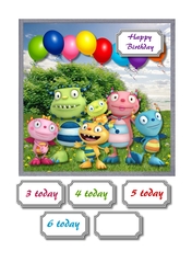 Henry Hugglemonster and friends