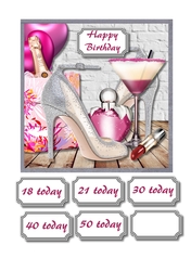 Ladies milestone birthday