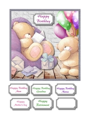 Forever friends multi occasion card