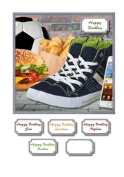 Fast food and sneakers