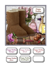 Trendy boots and accessories