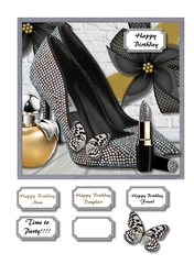 Classy accessories in gold, black and silver