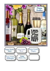 A meal without wine is just breakfast
