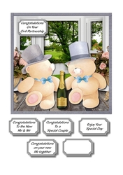 Forever friends Civil Partnership male