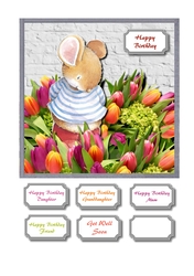 Tiptoe through the tulips mouse