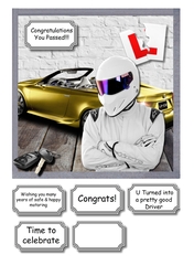 Congratulations on passing your driving test