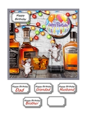 Whiskey drinker male