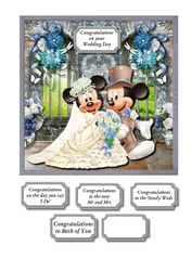 Wedding Day Mickey and Minnie