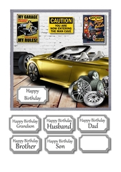 Car in garage