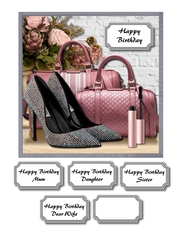 Designer bags and shoes