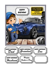 Garage and high performance car