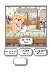 Get well bear
