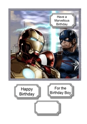 Captain America and Iron Man