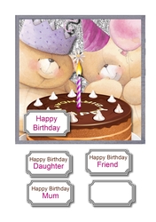 Forever friends with birthday cake