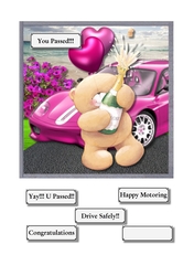 Driving test pass Forever Friends female
