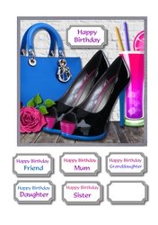 Ladies accessories in vibrant colours