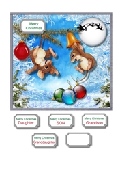 Christmas frolicking