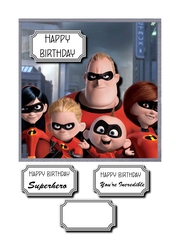 Incredibles 2 Birthday