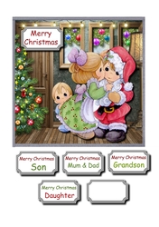 I saw Mummy kissing Santa Clause