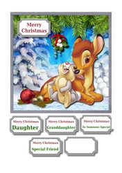 Bambi and Thumper Christmas