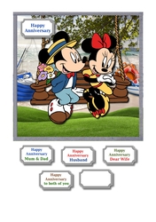 Mickey and Minnie Anniversary