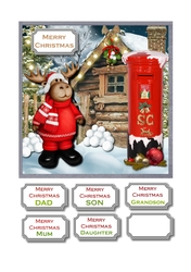 Christmas Moose