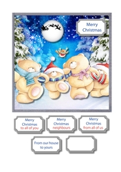 Forever Friends family Christmas