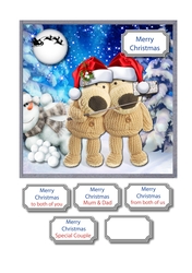 Boofle selfie Christmas