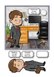 New Job Male