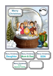 Nativity Snow globe  Christmas