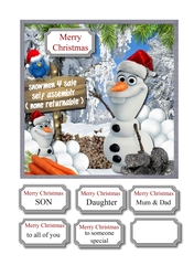 Olaf snowman sale