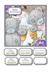 Tatty teddy anniversary or birthday