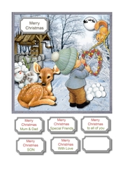 Winter wonderland friends