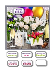 Floral birthday
