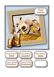 Boofle with beer