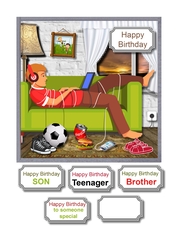 Teenage boy