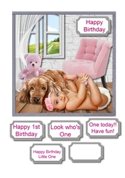 First Birthday Baby Girl