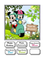 Mickey and Minnie full throttle