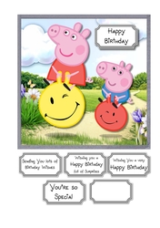 Peppa and George Birthday Fun