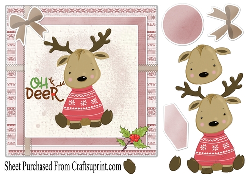 Christmas - Cute reindeer, oh deer