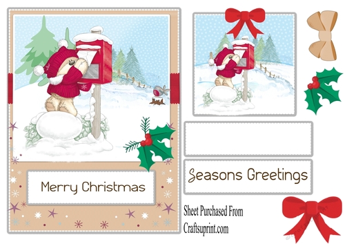 Christmas - posting a letter to santa
