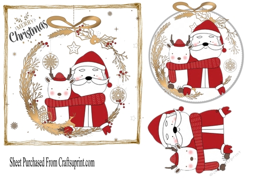 Christmas - Cute santa