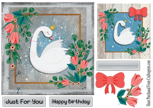 Swan - Happy Birthday