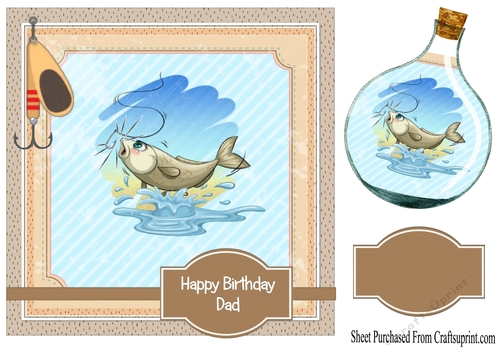 Fishing card no 1