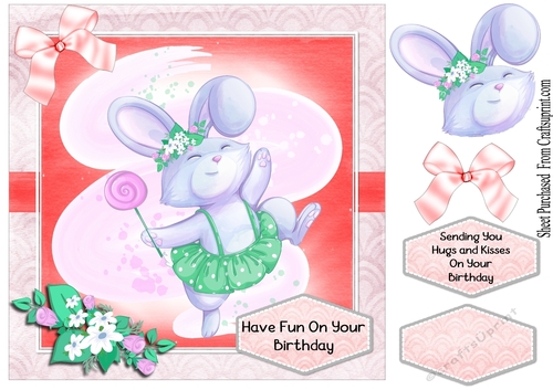 Happy Birthday - happy bunny
