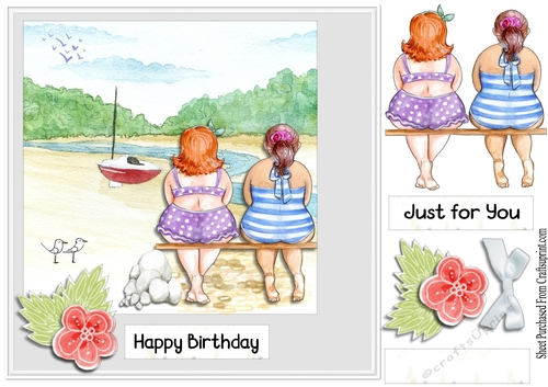 Happy birthday - on the beach