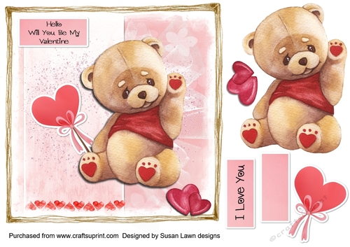Valentine - Anniversary card