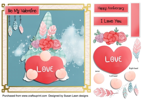 Valentine - Anniversary card